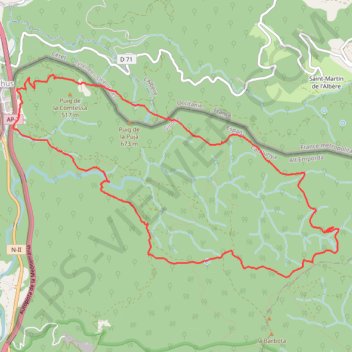 Itinéraire Activité actuelle: 02 JAN 2022 09:43, distance, dénivelé, altitude, carte, profil, trace GPS