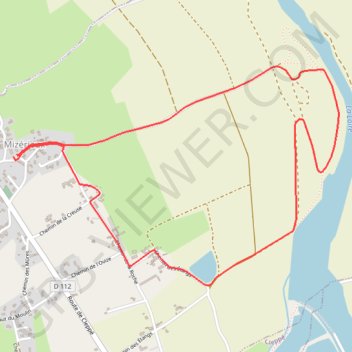 Itinéraire Montagnes du Matin - Mizérieux, distance, dénivelé, altitude, carte, profil, trace GPS