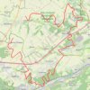 Itinéraire VTT Burdinne permanent Rouge 56 km 😍😍😍, distance, dénivelé, altitude, carte, profil, trace GPS