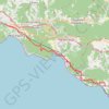 Itinéraire De Framura à Sestri Levante, distance, dénivelé, altitude, carte, profil, trace GPS