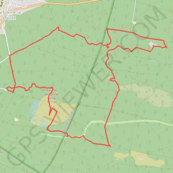 Itinéraire La Tour de la Vierge et autres points de vue depuis Arbonne-la-Forêt, distance, dénivelé, altitude, carte, profil, trace GPS