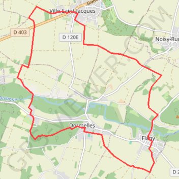 Itinéraire Un tour à la Vallée, distance, dénivelé, altitude, carte, profil, trace GPS