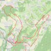 Itinéraire Jarrie - Montchaboud, distance, dénivelé, altitude, carte, profil, trace GPS