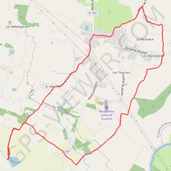 Itinéraire Rando Mali Soulaire et Bourg, distance, dénivelé, altitude, carte, profil, trace GPS