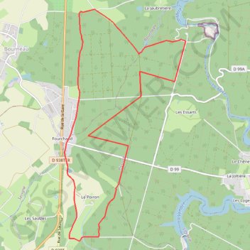 Itinéraire Boucle des Minières, distance, dénivelé, altitude, carte, profil, trace GPS