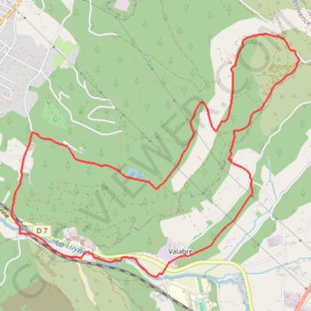 Itinéraire Le tour de la Forêt de Valabre, distance, dénivelé, altitude, carte, profil, trace GPS