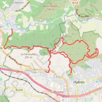 Itinéraire Le Fenouillet 20 mars 2021 13:59:19, distance, dénivelé, altitude, carte, profil, trace GPS