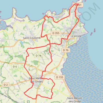 Itinéraire 1 - circuit_34km_rando_2025-20396606-1740032803-287, distance, dénivelé, altitude, carte, profil, trace GPS