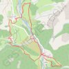 Itinéraire Champsaur - Les Gondouins, distance, dénivelé, altitude, carte, profil, trace GPS