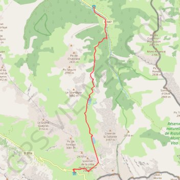Itinéraire suuntoapp-Hiking-2024-07-25T06-34-19Z, distance, dénivelé, altitude, carte, profil, trace GPS