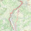 Itinéraire 25 vienne - ? 32, distance, dénivelé, altitude, carte, profil, trace GPS