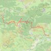 Itinéraire Gaillagos Navaillos Ferrieres, distance, dénivelé, altitude, carte, profil, trace GPS