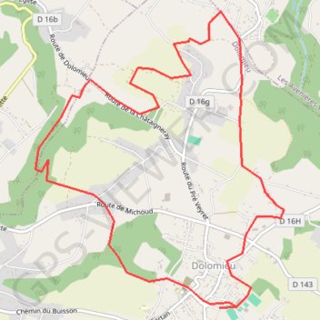 Itinéraire track, distance, dénivelé, altitude, carte, profil, trace GPS
