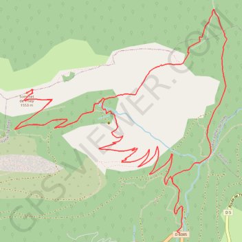 Itinéraire Montagne de Thiey, distance, dénivelé, altitude, carte, profil, trace GPS