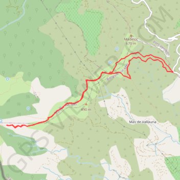 Itinéraire Pic de sallfort, distance, dénivelé, altitude, carte, profil, trace GPS
