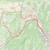 Itinéraire Col de la Croix de Toutes Aures, distance, dénivelé, altitude, carte, profil, trace GPS