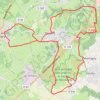 Itinéraire De Taluyers aux landes de Montagny, distance, dénivelé, altitude, carte, profil, trace GPS