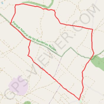 Itinéraire BTT Bardenas 4 - Landazuria, distance, dénivelé, altitude, carte, profil, trace GPS