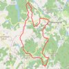 Itinéraire Loopi_Compreignac_BoucleDesCheminsCreux, distance, dénivelé, altitude, carte, profil, trace GPS