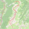 Itinéraire Traversée de la Lauzière, distance, dénivelé, altitude, carte, profil, trace GPS