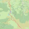 Itinéraire 15-NOV-15 03:33:22 PM, distance, dénivelé, altitude, carte, profil, trace GPS