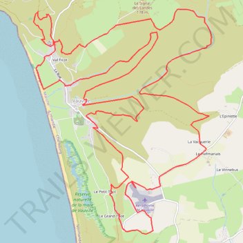 Itinéraire 1 - lsh_2025_trail_25km-19852276-1742106661-456, distance, dénivelé, altitude, carte, profil, trace GPS