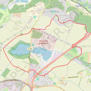 Itinéraire Eglises du Gâtinais, distance, dénivelé, altitude, carte, profil, trace GPS