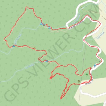 Itinéraire Ravenales grande boucle petite boucle, distance, dénivelé, altitude, carte, profil, trace GPS