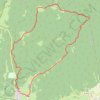 Itinéraire piste noire VTCTracé 31 oct. 2017 2:56:35 PM, distance, dénivelé, altitude, carte, profil, trace GPS