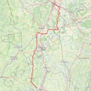 Itinéraire etappe-6-route, distance, dénivelé, altitude, carte, profil, trace GPS