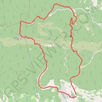 Itinéraire La forêt des cèdres, distance, dénivelé, altitude, carte, profil, trace GPS