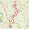 Itinéraire Rando Chauché 2022, distance, dénivelé, altitude, carte, profil, trace GPS