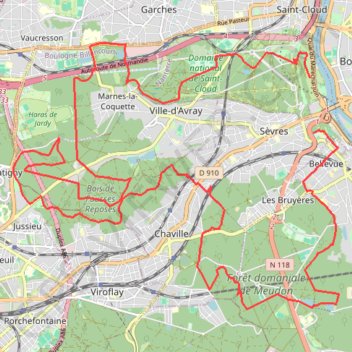 Itinéraire parcours Trail, distance, dénivelé, altitude, carte, profil, trace GPS