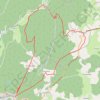 Itinéraire Chanet - La Dorette, distance, dénivelé, altitude, carte, profil, trace GPS