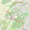 Itinéraire Chemin des Grands Crus (1er tronçon : de Dijon à Villers-la-Faye), distance, dénivelé, altitude, carte, profil, trace GPS