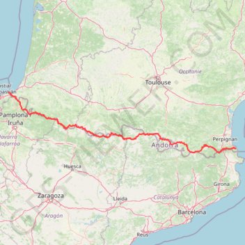 Itinéraire HRP2019, distance, dénivelé, altitude, carte, profil, trace GPS