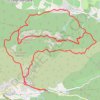 Itinéraire Moureze-Liausson-Moureze, distance, dénivelé, altitude, carte, profil, trace GPS