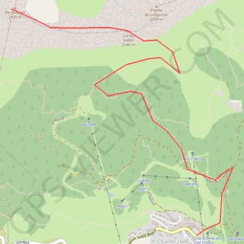 Itinéraire Rando Pic Queyrel, distance, dénivelé, altitude, carte, profil, trace GPS