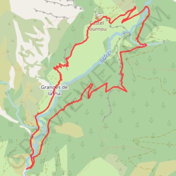 Itinéraire Tende - Circuit de Giassanasque, distance, dénivelé, altitude, carte, profil, trace GPS