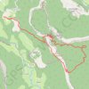 Itinéraire Vercors Chatelus: Pas des Voutes, Pas de l'Allier, distance, dénivelé, altitude, carte, profil, trace GPS