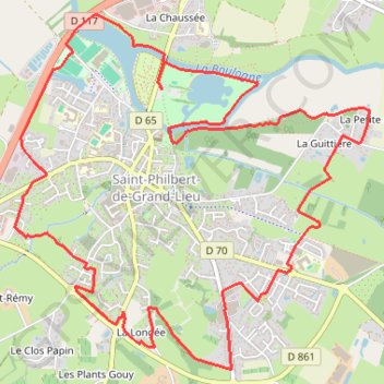 Itinéraire Déas, distance, dénivelé, altitude, carte, profil, trace GPS