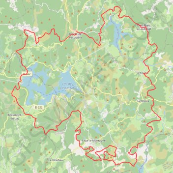 Itinéraire Rando 2023 boucle matin, distance, dénivelé, altitude, carte, profil, trace GPS