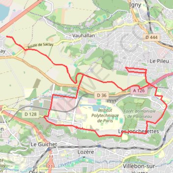 Itinéraire NewTrack, distance, dénivelé, altitude, carte, profil, trace GPS