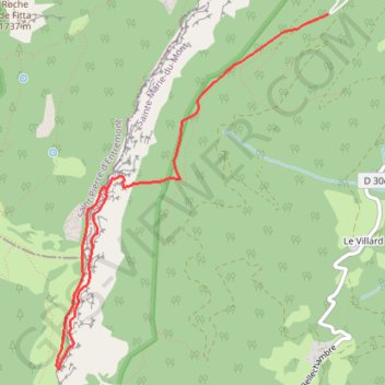 Itinéraire Le Grand Manti, distance, dénivelé, altitude, carte, profil, trace GPS