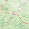 Itinéraire De Larrau à Dancharia, distance, dénivelé, altitude, carte, profil, trace GPS