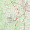 Itinéraire GR 7 : Des Sauvages (Rhône) au Col de la Charousse (Haute-Loire, Ardèche), distance, dénivelé, altitude, carte, profil, trace GPS