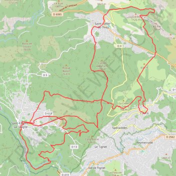 Itinéraire Les Allumés de la pleine lune 2025, distance, dénivelé, altitude, carte, profil, trace GPS