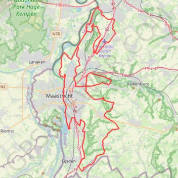 Itinéraire 70.3 Bike, distance, dénivelé, altitude, carte, profil, trace GPS