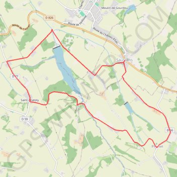 Itinéraire Des lacets sans les nœuds, distance, dénivelé, altitude, carte, profil, trace GPS