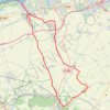 Itinéraire Autour de Gravelines, distance, dénivelé, altitude, carte, profil, trace GPS